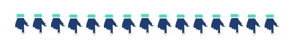 fingers pointing down divider image