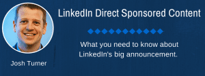 LinkedIn Direct Sponsored Content