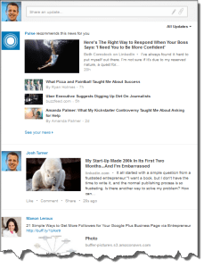 How often should I post status updates on LinkedIn?