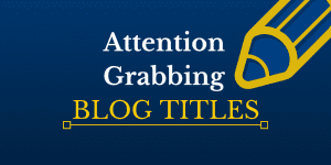 blog titles
